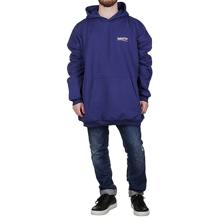 Men's Balenciaga SS21 Printing Blue 620973TIV531195