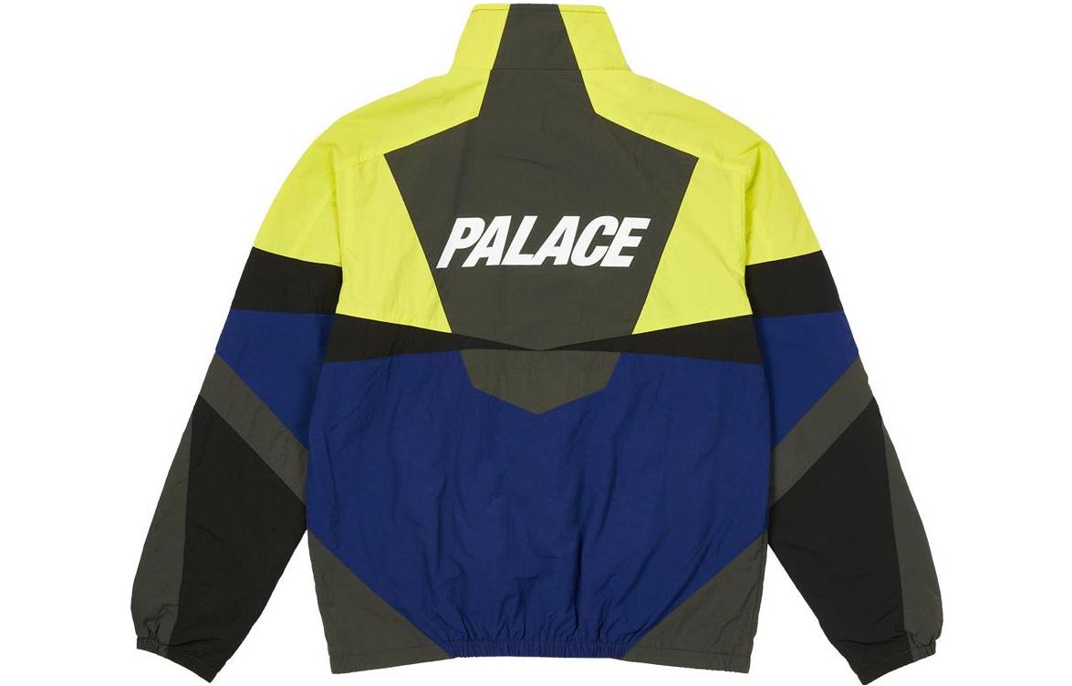 Palace FW22 Panelled Shell Jacket 'Yellow' P22JK158