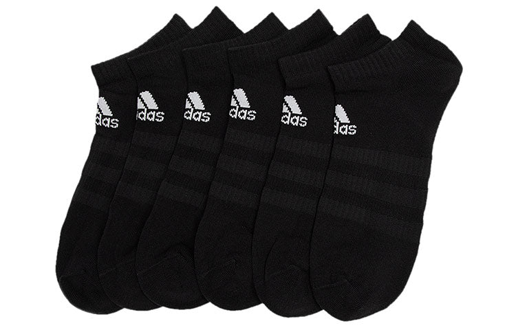 adidas Unisex Printing Short Socks 3 Packs Black GC7304