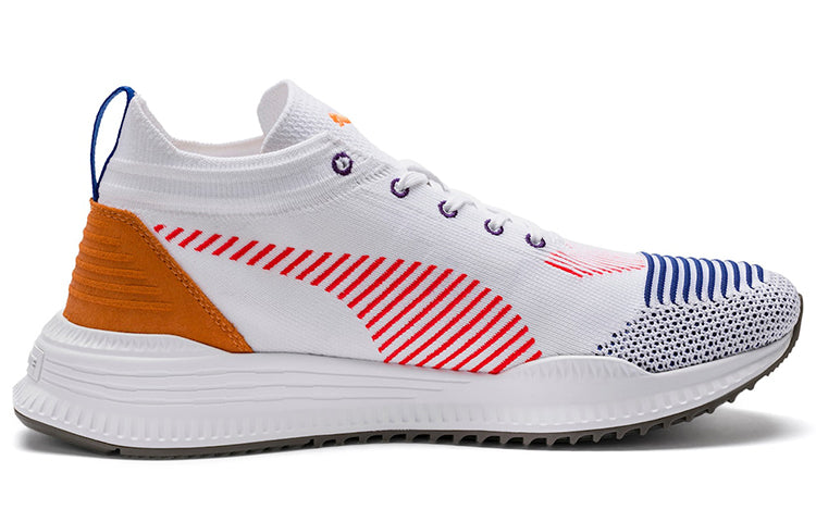 PUMA Avid Nu Knit Sneakers White/Red 369341-04