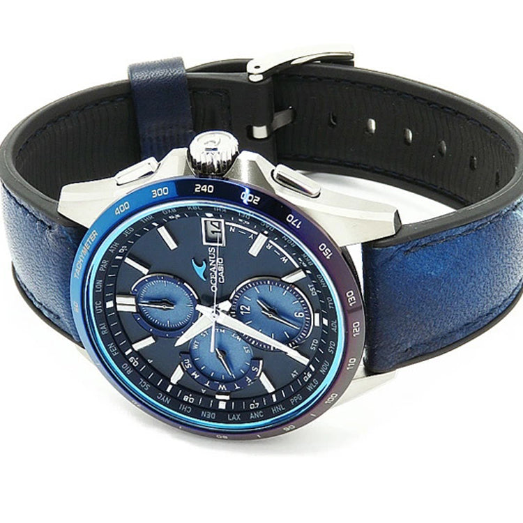 Casio Analog Watch 'Game Blue Silver' OCW-T2600ALA-2AJR