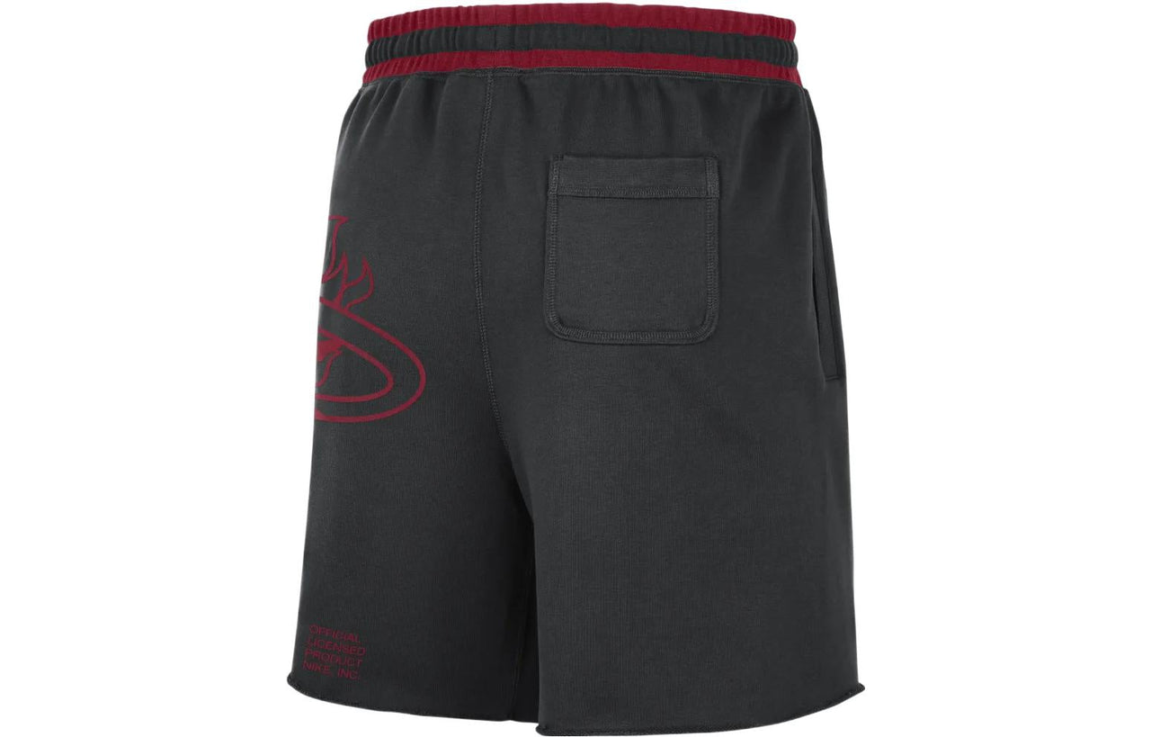 Nike NBA Miami Heat Courtside Fleece Shorts DN9160-010