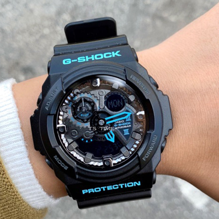 CASIO G-Shock Analog-Digital 'Black' GA-300BA-1A