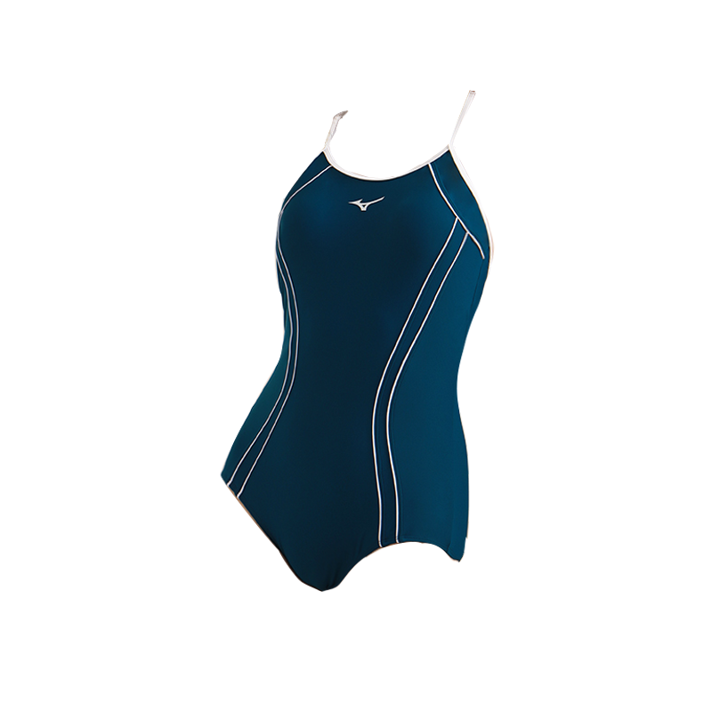 (WMNS) Mizuno One Piece Swimsuit 'Blue' N2CA1309