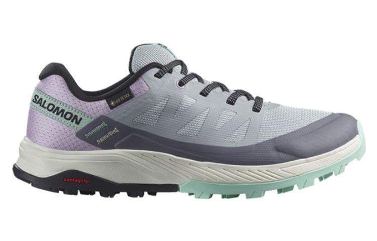 (WMNS) SALOMON Outrise GTX 'Quarry Orchid Bloom' 472192