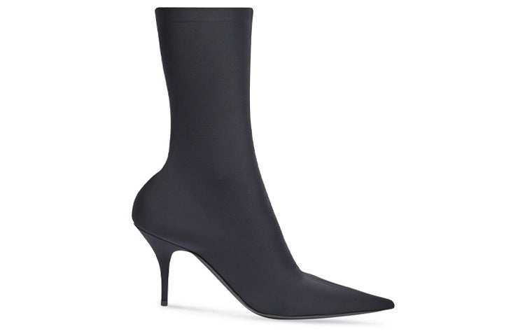 (WMNS) Balenciaga Matte Knife Boots 'Black' 548265W2ES01000