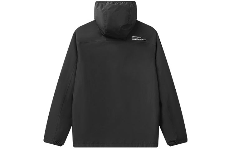 FILA Athletics Alphabet Printing Hooded Jacket Black A11M111701F-BK