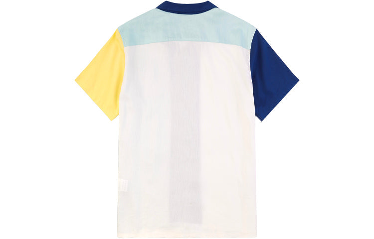 Men's Levis Multicolor Colorblock Short Sleeve Cardigan Short Sleeve Shirt Colorblock 72625-0030
