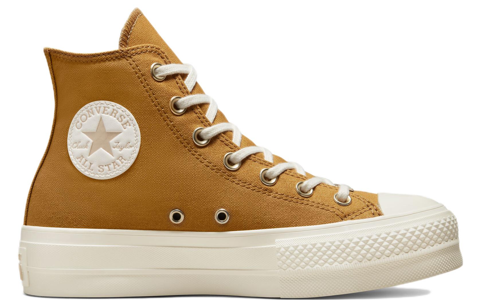 (WMNS) Converse Chuck Taylor All Star Lift Platform 'Brown Yellow' A05197C