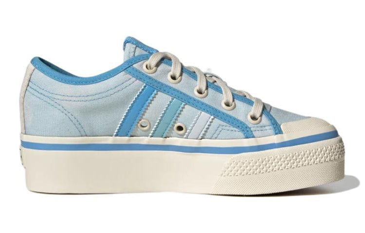 (GS) adidas Nizza Platform 'Acid Wash - Almost Blue' GY7052