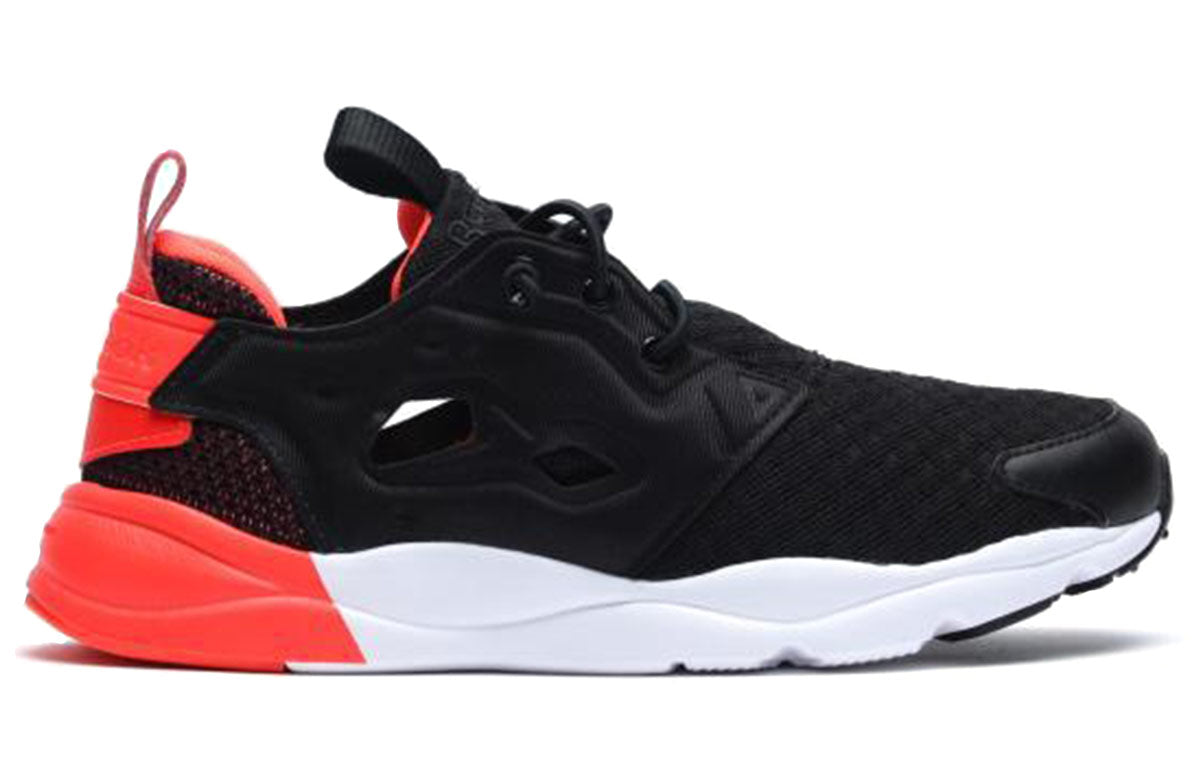 (WMNS) Reebok Furylite Pop Running Shoes Black/Orange V72678