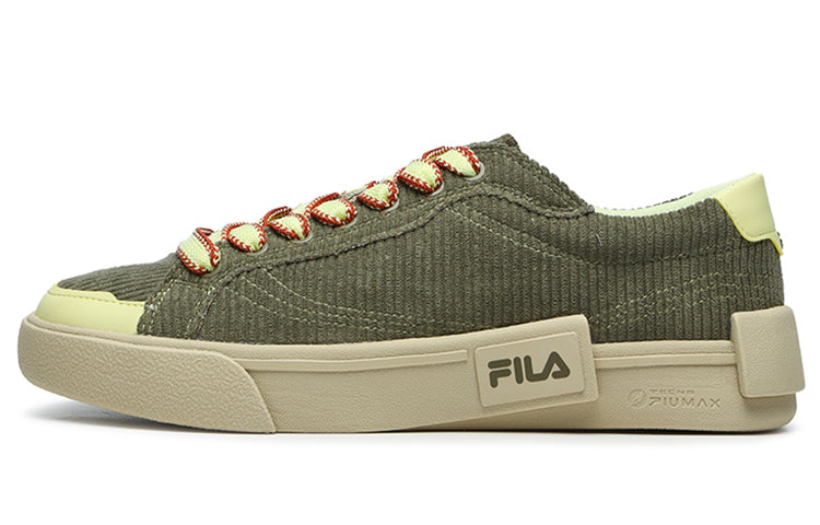 FILA FUSION Pop Skate Shoes 'Olive Green White' T12M218204FCA