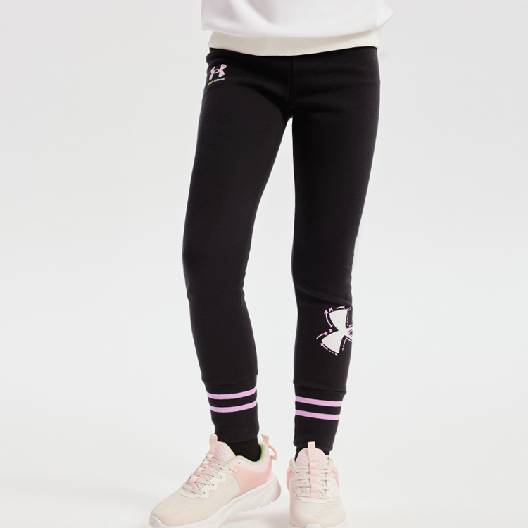 (GS) Under Armour Casual Woven Pant 'Black' 234208767
