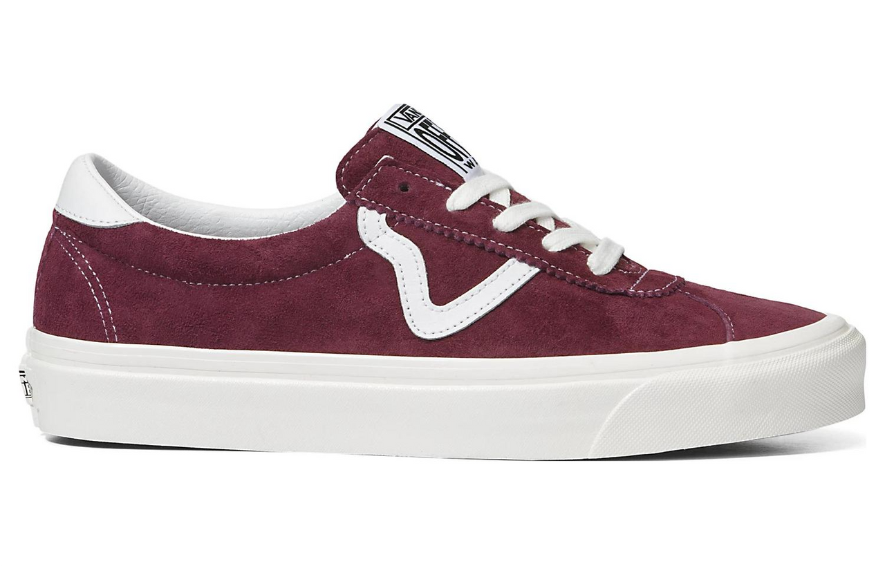Vans Style 73 DX 'Pig Suede - Burgundy White' VN0A7Q5A4QU