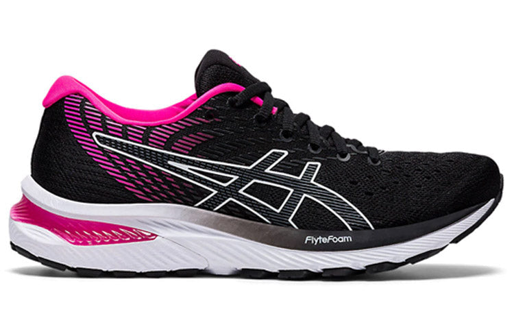 (WMNS) ASICS Gel-Cumulus 22 D Wide 'Black Pink Glo' 1012A738-001