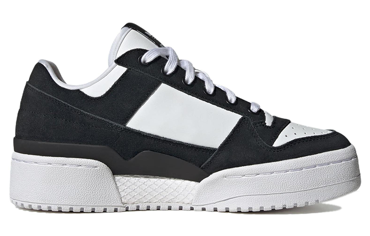 (WMNS) adidas originals FORUM Bold 'Black White' IG0269