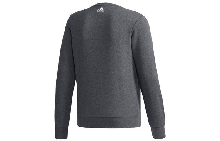 adidas Isc Swt Bos Sports Logo Crew Neck Pullover Men's Dark Grey DM7303