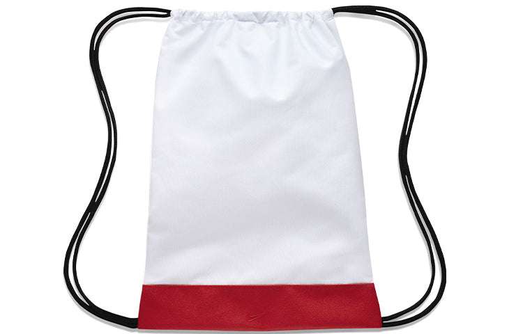 Nike Elite Drawstring Gym Sack 'White Red' BA6162-100