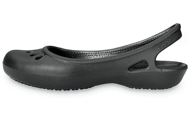 (WMNS) Crocs Malindi Shoes 'Black' 10127-001