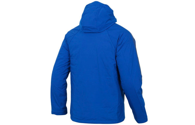 adidas 3stripes Down H Stay Warm Sports hooded down Jacket Blue DM1966