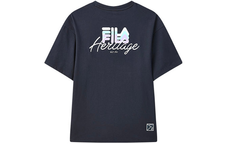 (WMNS) FILA Athletics Embroidery Logo Blue A11W123110F-NV