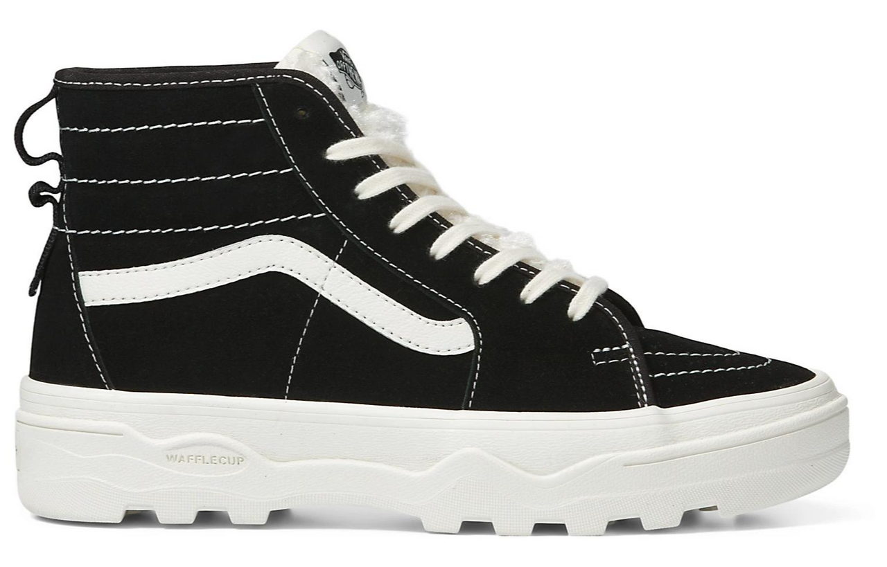 Vans SK8-HI Sherpa Suede Sentry 'Black White' VN0A4BVWBLK