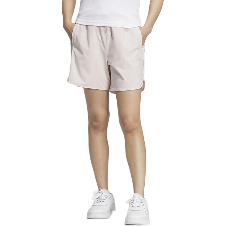 (WMNS) adidas Sportswear Logo Shorts (Asia Sizing) Asia Sizing 'Light Pink' IM8938
