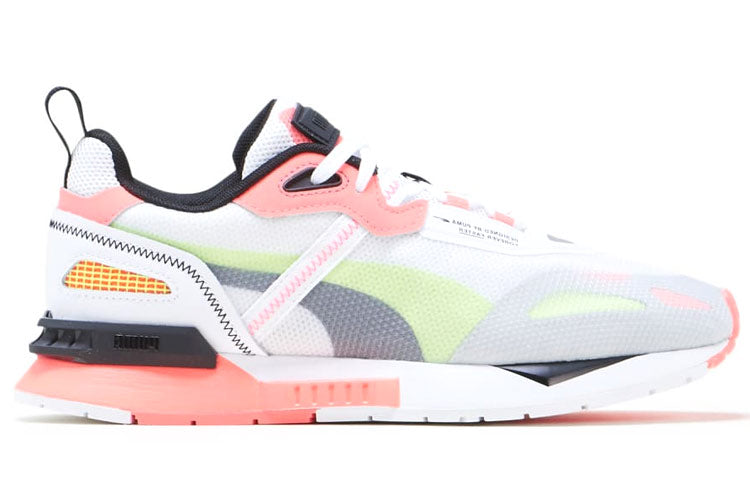 PUMA Mirage Tech Paradise 'White Redlime' 382623-02