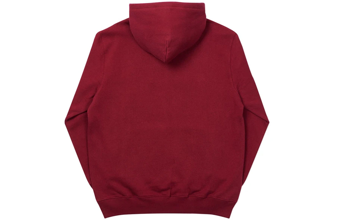 PALACE Drawstring hooded Alphabet Printing Long Sleeves Unisex Red P19CS133