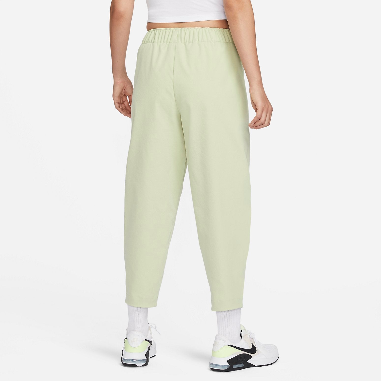 (WMNS) Nike Solid Logo Woven Track Pants 'Green' HF6174-371