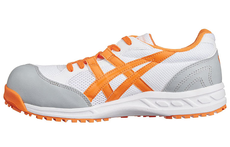 ASICS Winjob 33L 3E Wide White/Orange/Yellow FIS33L-0109