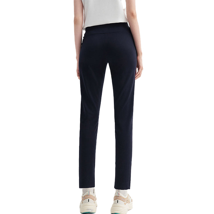 (WMNS) FILA Printing Sports Casual Pants Blue F11W028609F-NV