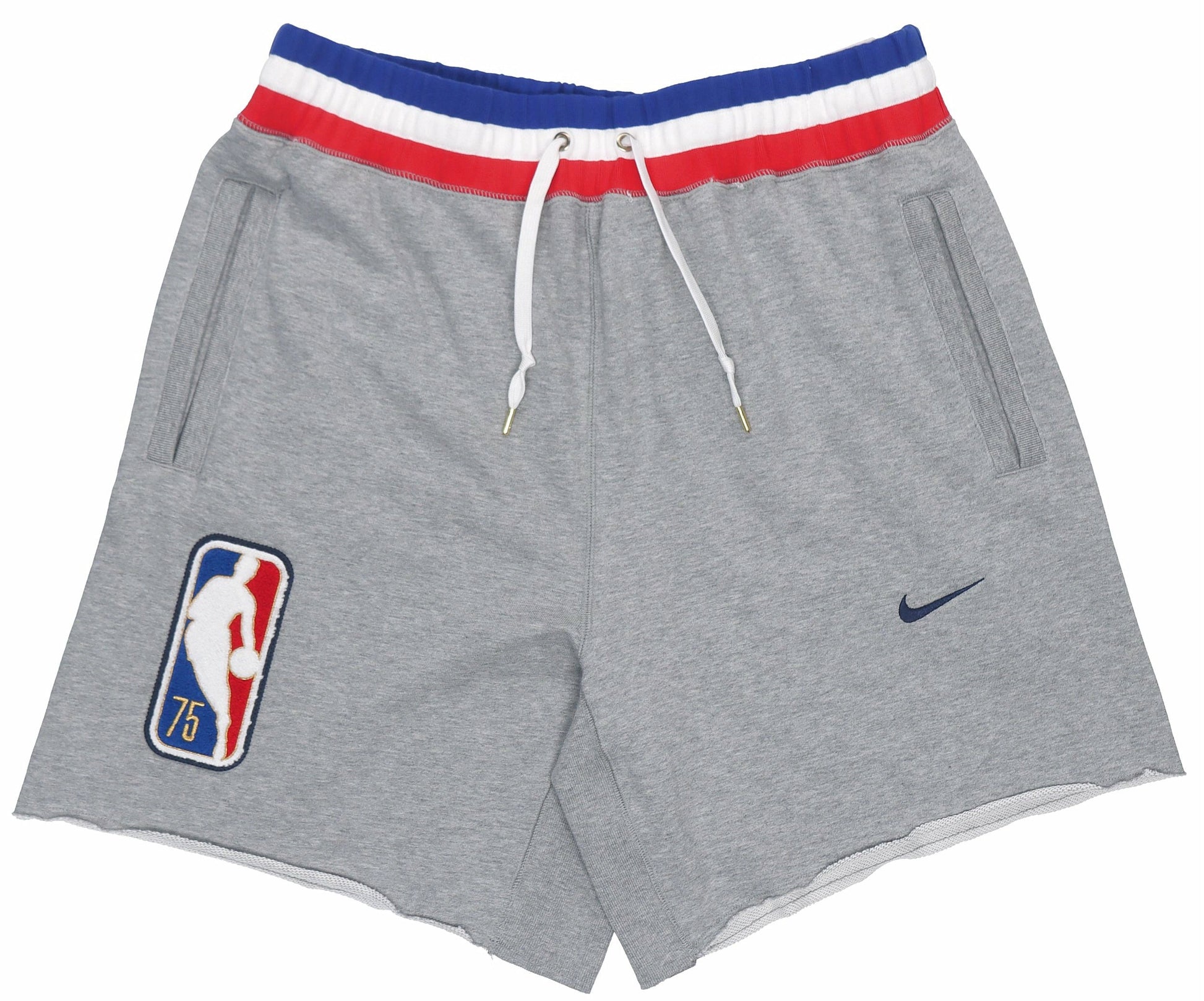 Nike NBA Team 31 Courtside Casual Breathable Basketball Sports Shorts light grey DB1786-063