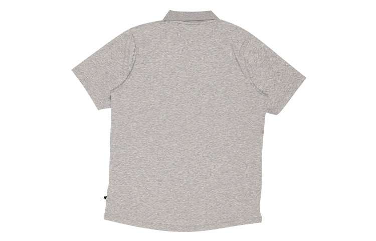 Nike SB Printing Pattern Skateboard Short Sleeve Polo Shirt Gray BV1031-063