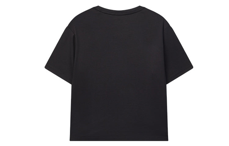 (WMNS) FILA Printing Short Sleeve Navy Blue F11W028137F-NV
