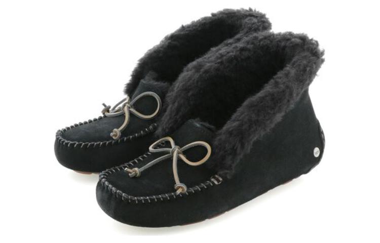 (WMNS) UGG Alena Slipper 'Black' 1112278-BLK