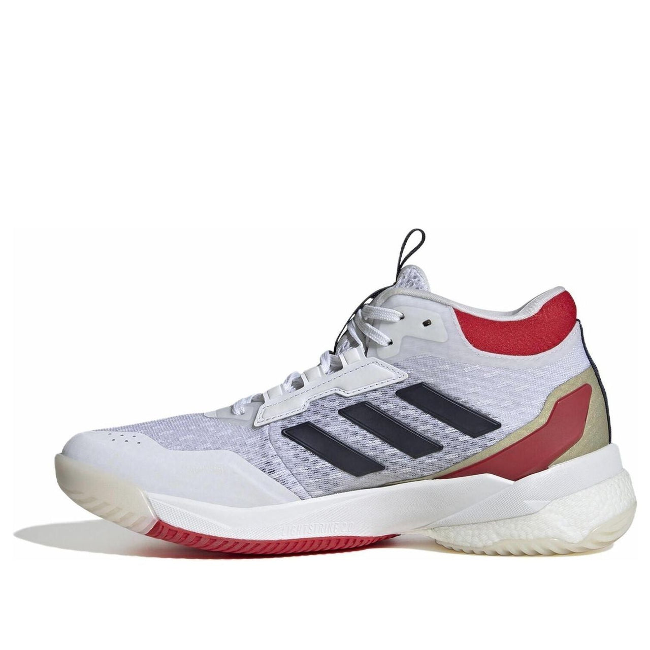 (WMNS) adidas Crazyflight 5 Indoor 'Cloud White Team Navy Blue Better Scarlet' IG1611
