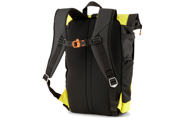PUMA x Central Saint Martins Rolltop Backpack 'Yellow Black' 077458-01