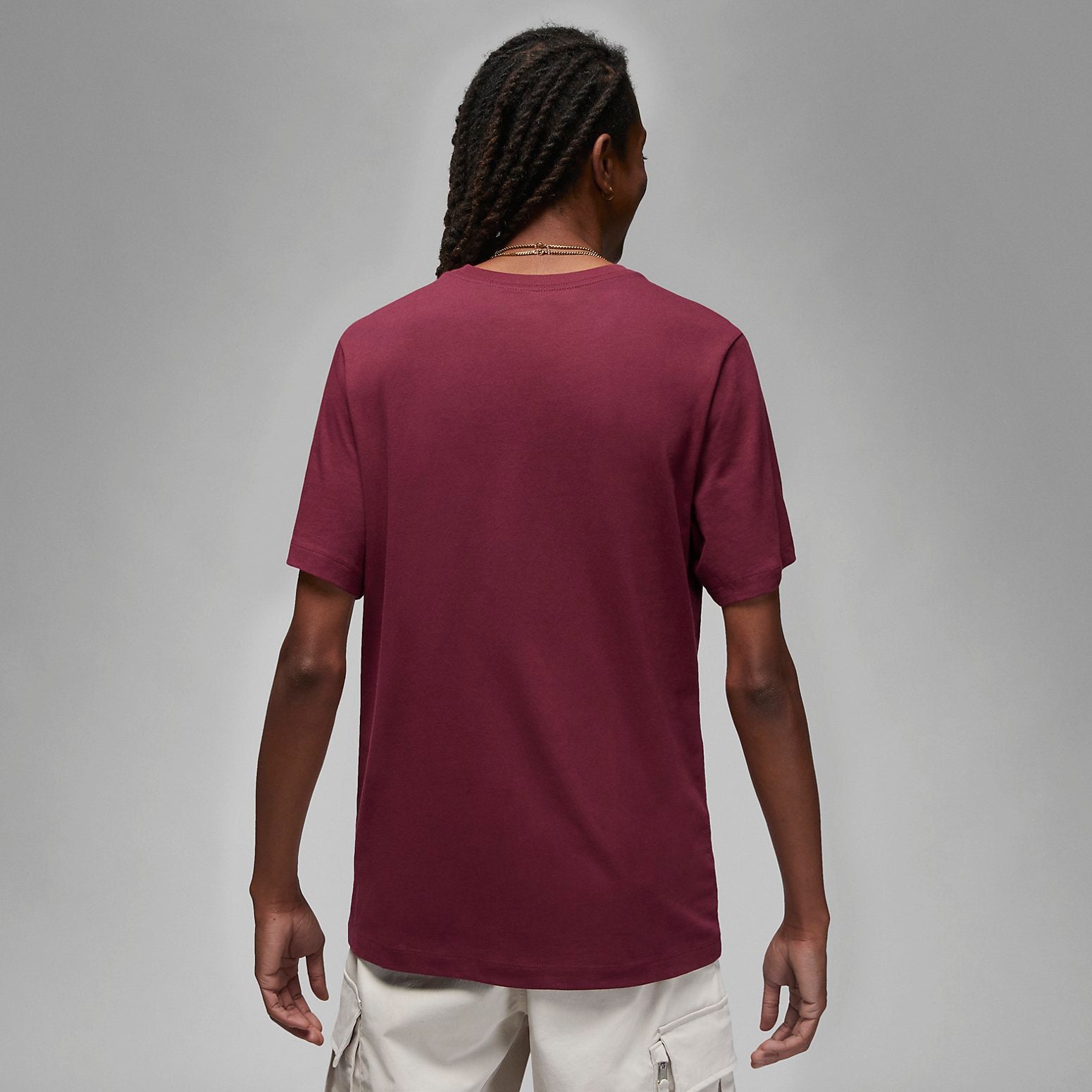 Air Jordan Air Embroidered T-Shirt 'Cherrywood Red' DM3182-680