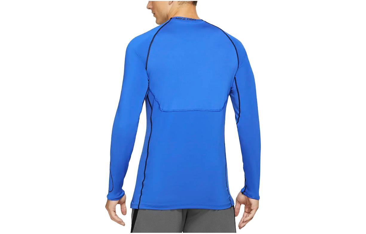 Nike Pro Dri-FIT Slim Fit Long-Sleeve Top 'Blue' DD1980-480