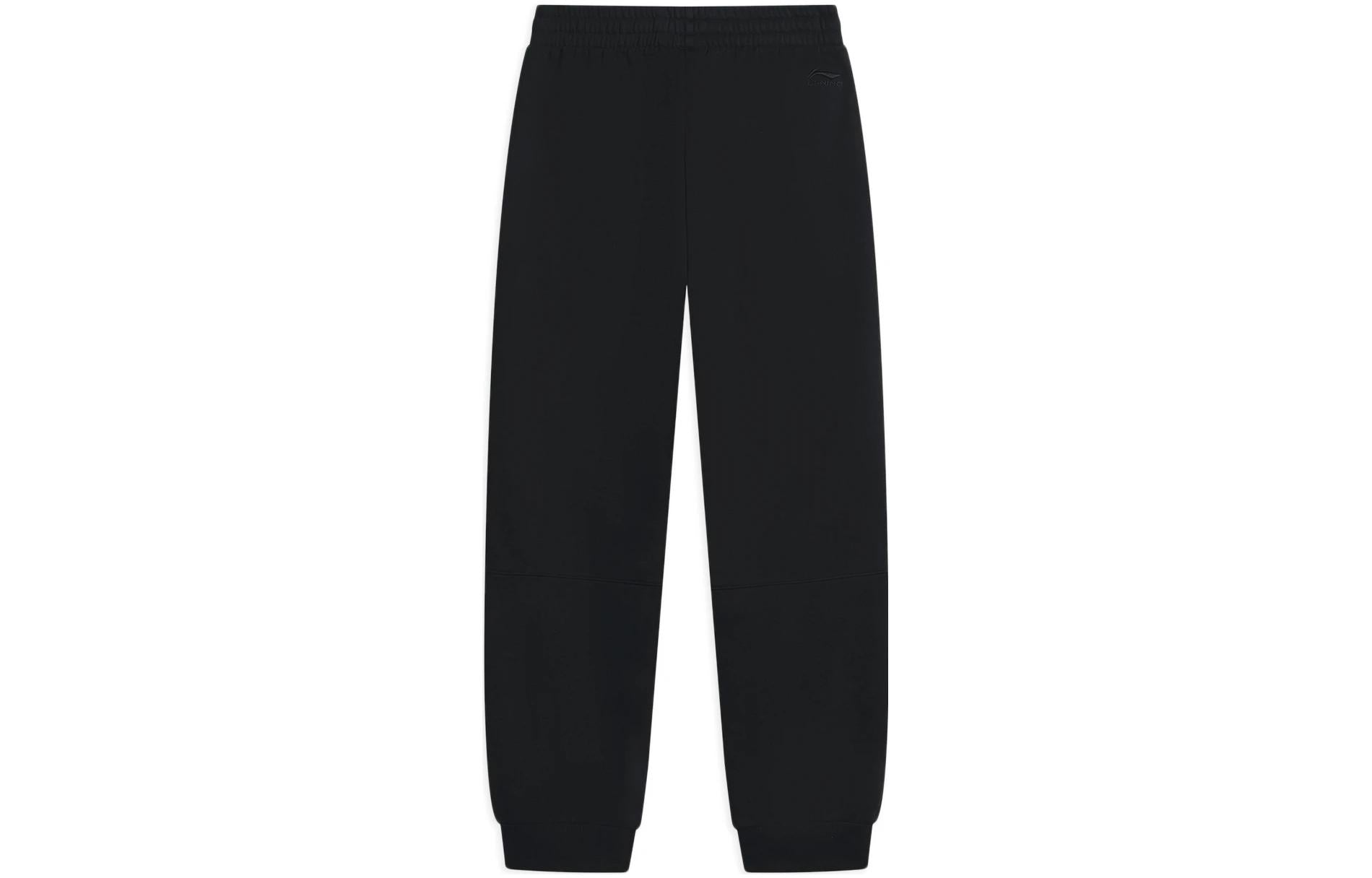 Li-Ning Embroidery Logo Joggers Sweatpants 'Black' AKLSB19-1