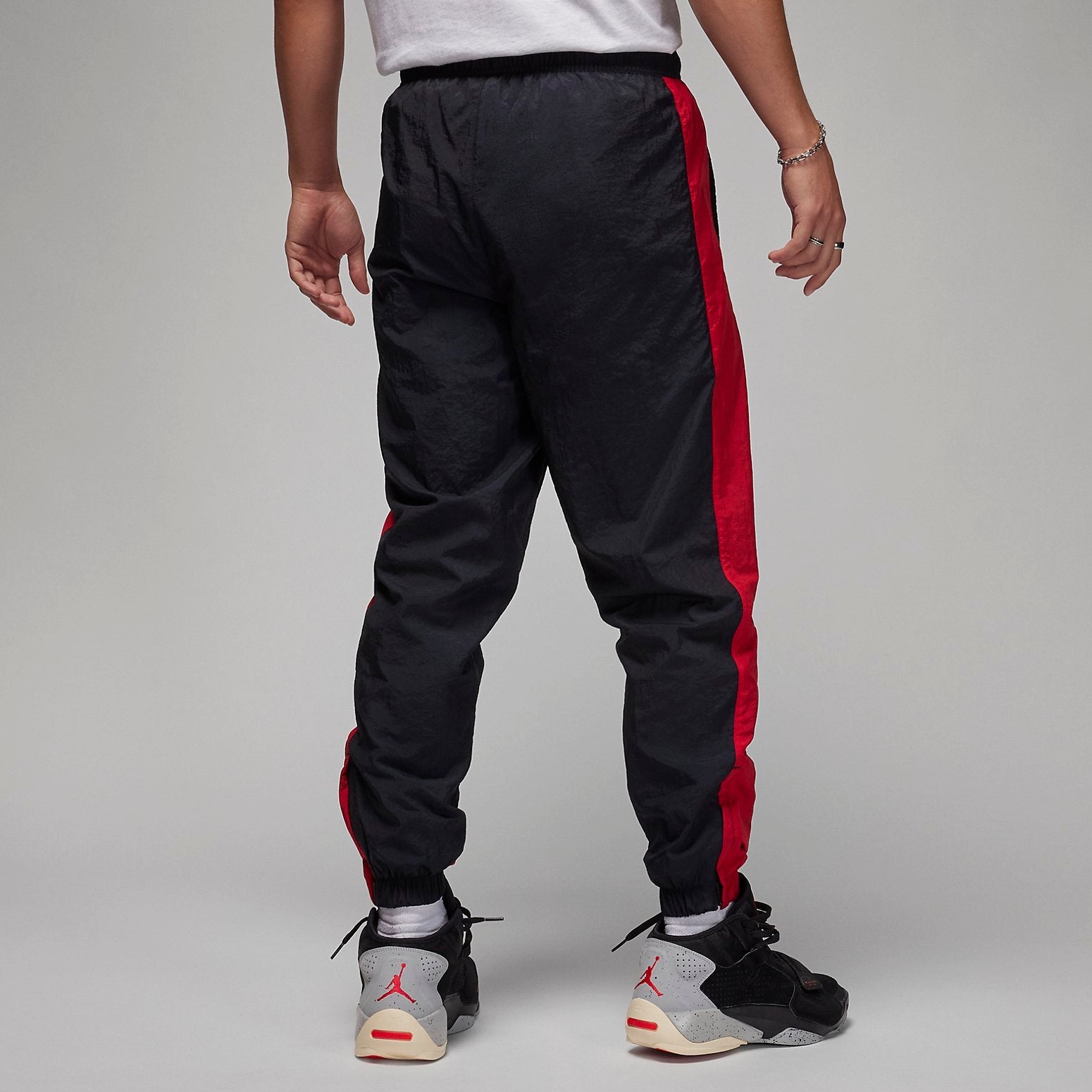 Air Jordan Sport Jam Pants Asia Sizing 'Black Red' DX9374-013