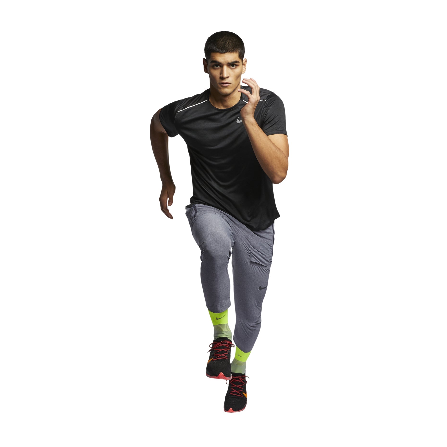Nike Athleisure Casual Sports Round Neck Short Sleeve Black AJ7566-010