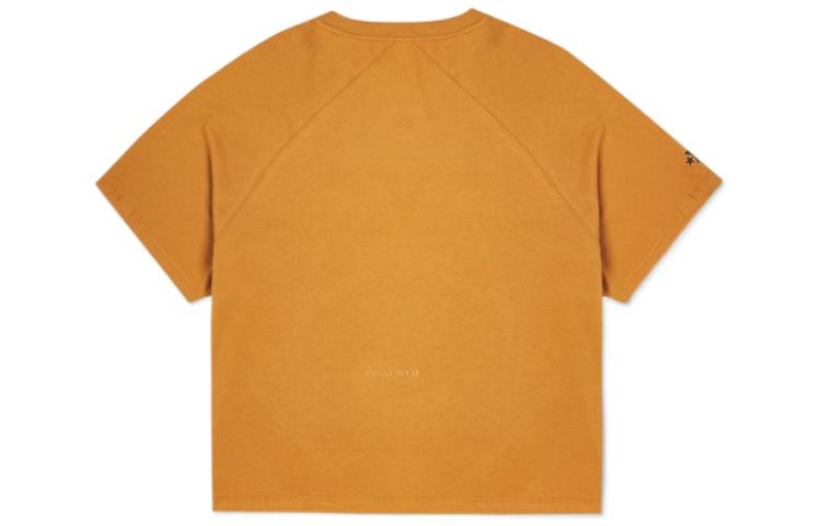Converse Shapes Triangle Raglan Graphic T-Shirt Asia Sizing 'Dark Soba' 10021717-A01