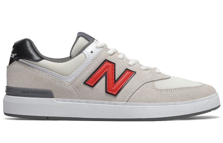 New Balance All Coasts 574 D 'Grey White Red' AM574WHR