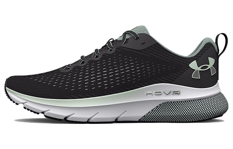 (WMNS) Under Armour HOVR Turbulence 'Jet Grey White' 3025425-101