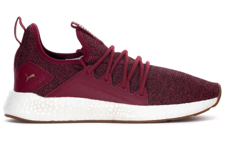 (WMNS) PUMA Nrgy Neko Knit Low-Top Sneakers Red/White 191477-05
