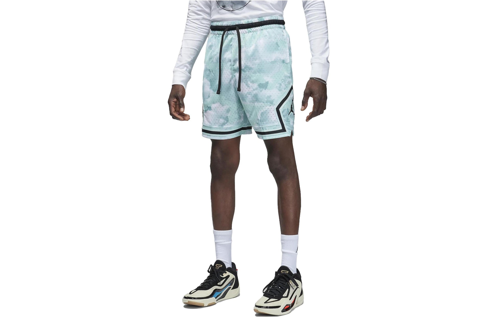 Air Jordan Dri-FIT Sport Diamond Shorts 'Jade Ice Black' FD7649-346