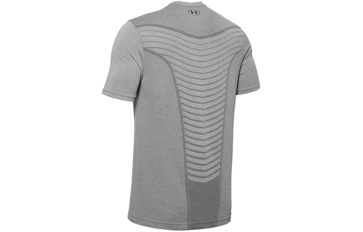 Men's Under Armour Seamless Wave Short Sleeve Green 1351450-388