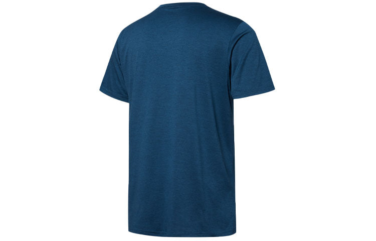 PUMA Running Training Gym Casual Sports Round Neck Short Sleeve Blue 520139-65